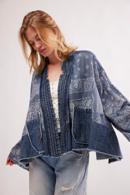 Bandana Dreams Bed Jacket Sixty One